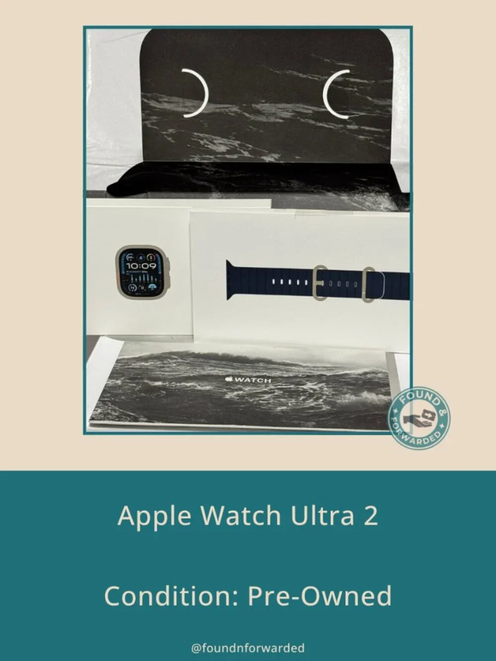 Apple Watch Ultra 2 49mm Titanium Blue Ocean Band GPS+Cellular w/ Original Box